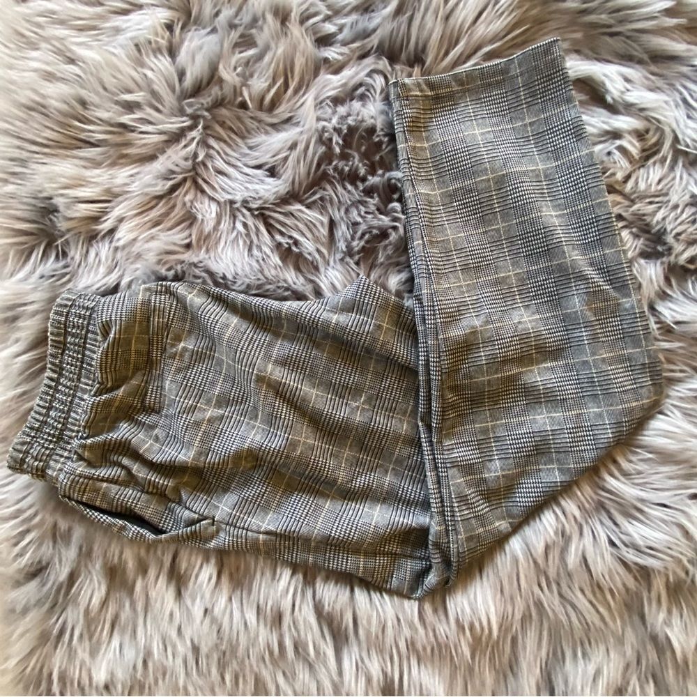 A New Day Pull-on Plaid Trousers,XS